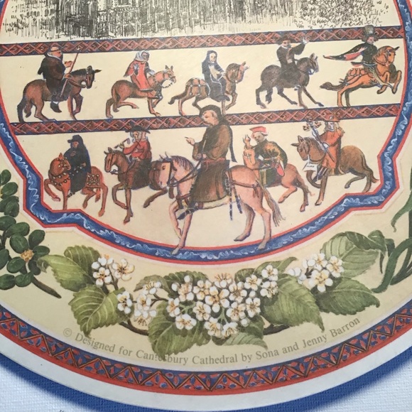 Vintage Canterbury Cathedral Genuine Melamine Serving Board - Picture 3 of 8